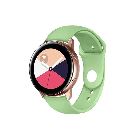 Watch 22mm Klasik Kordon - Açık Yeşil ürün görseli 1