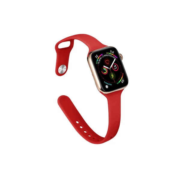 Apple Watch 42mm Klasik Kordon - Kırmızı ürün görseli 1