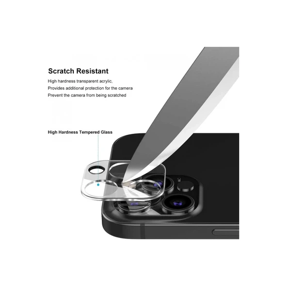 Xiaomi Redmi Note 12 Pro 4g Kamera Lens Koruma Cam - Resim 3