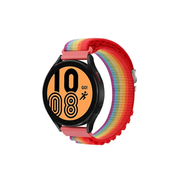 Watch 20mm Kr410 Kumaş Kordon - Gökkuşağı 1 ürün görseli 1