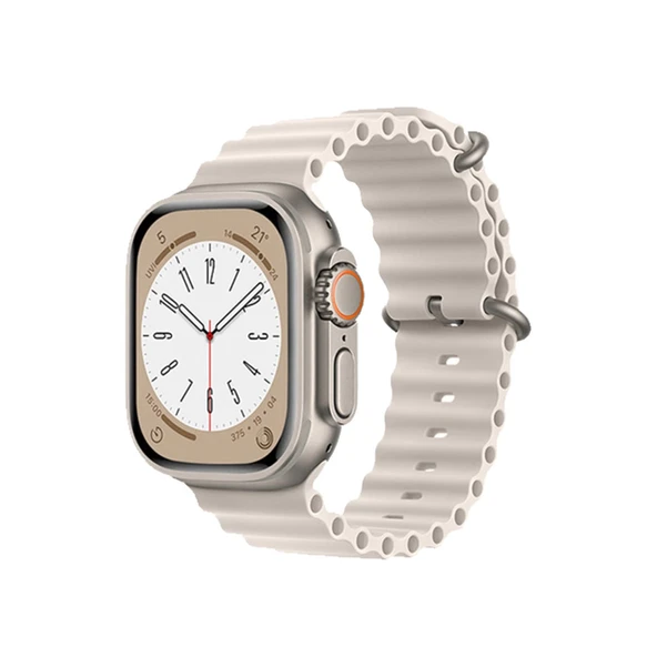 Apple Watch 42mm Ocean Kordon - Krem ürün görseli 1