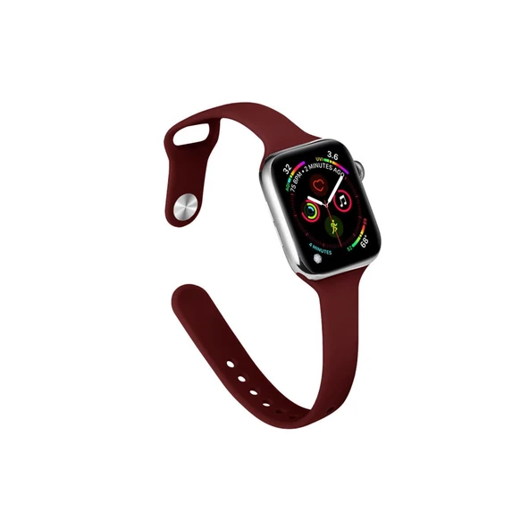 Apple Watch 38mm Klasik Kordon - Bordo ürün görseli 1