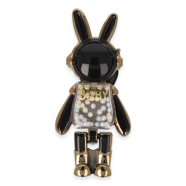 Astro Stand Tavşan Astronot - Siyah - Resim 3