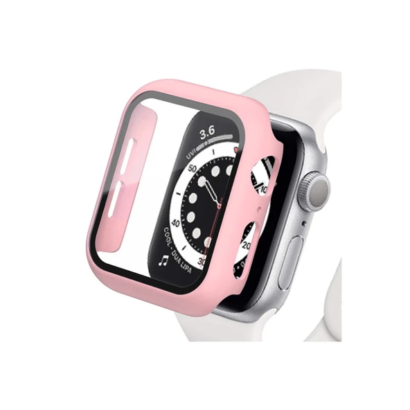 Apple Watch 42mm Camlı Kasa Ekran Koruyucu - Rose Gold ürün görseli 1