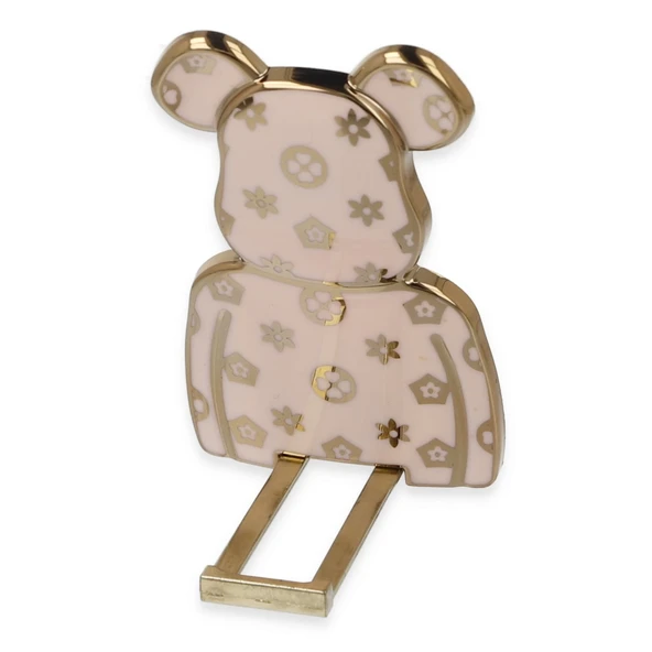 Astro Stand Ayıcık Desenli - Pembe ürün görseli 1