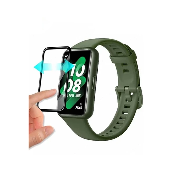 Huawei Band 6 Polymer Nano Ekran Koruyucu - Şeffaf - Resim 2
