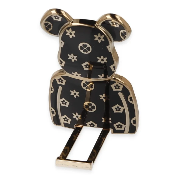 Astro Stand Ayıcık Desenli - Siyah ürün görseli 1