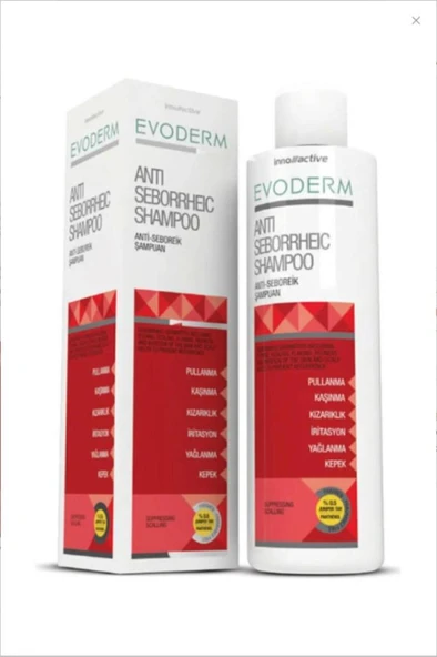 Evoderm Anti-Dandruff Saç Ve Vücut Şampuanı 200 Ml (SKT:06/2028) ürün görseli 1