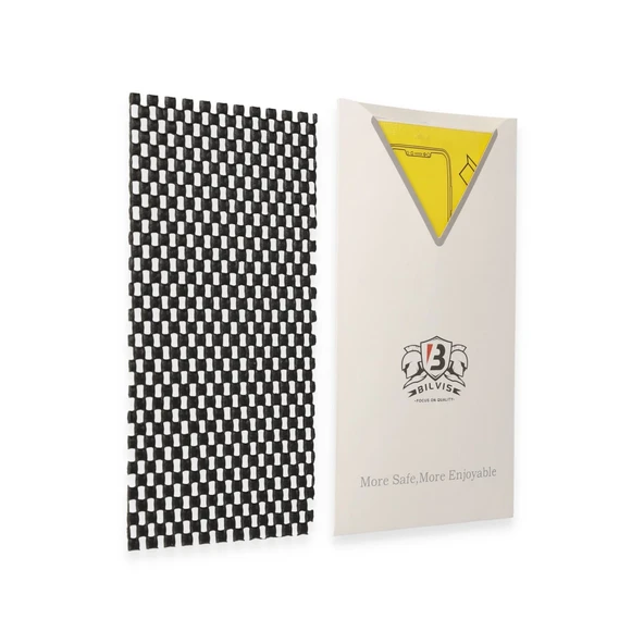 İphone 11 Bilvis 3d Mat Cam Ekran Koruyucu - Resim 4