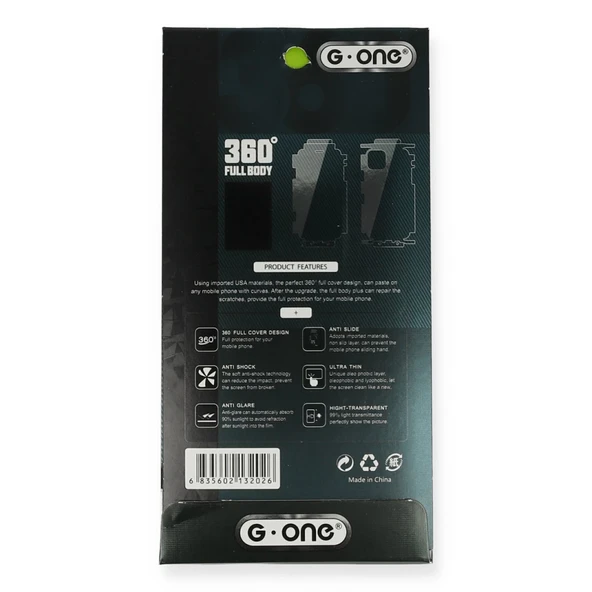 İphone 12 Pro 360 Mat Full Body Arka Koruyucu - Resim 2