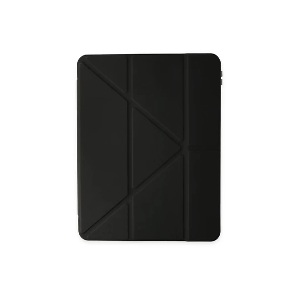 İpad Pro 12.9 (2021) Kılıf Kalemlikli Mars Tablet Kılıfı - Siyah - Resim 3