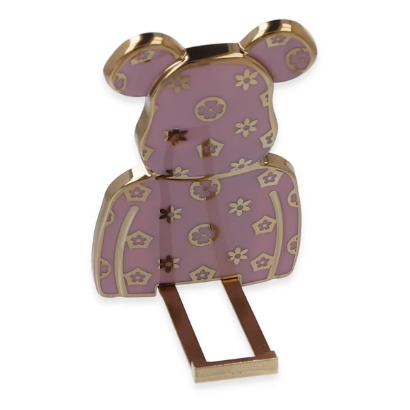 Astro Stand Ayıcık Desenli - Mor - Resim 2