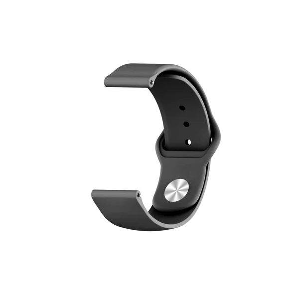 Watch 20mm Klasik Kordon - Siyah - Resim 2