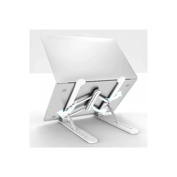 P1 Abs Laptop Standı - Siyah - Resim 5