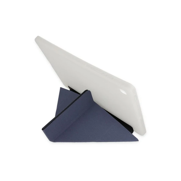 Samsung Galaxy P610 Tab S6 Lite 10.4 Kılıf Kalemlikli Mars Tablet Kılıfı - Lacivert - Resim 2