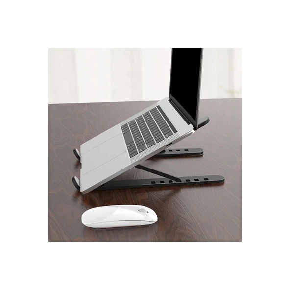P1 Abs Laptop Standı - Siyah - Resim 4