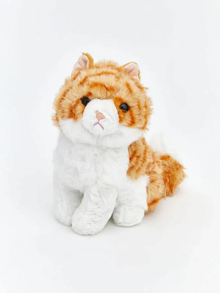 Peluş Kedi Oyuncak – Yumuşak Tüylü, Sarılmalık Sevimli Uyku Arkadaşı - Resim 2