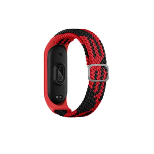 Xiaomi Mi Band 6  Kordon - Kırmızı-siyah ürün görseli 1