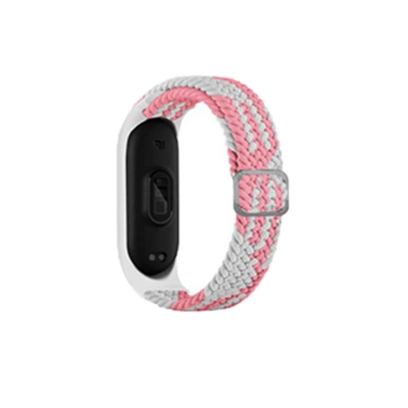 Xiaomi Mi Band 4  Kordon - Pembe-beyaz ürün görseli 1