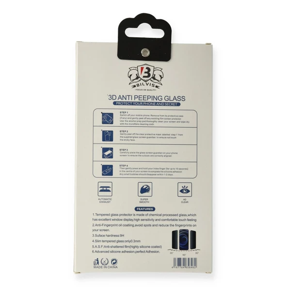 İphone 14 Bilvis Hayalet Cam Ekran Koruyucu - Resim 3