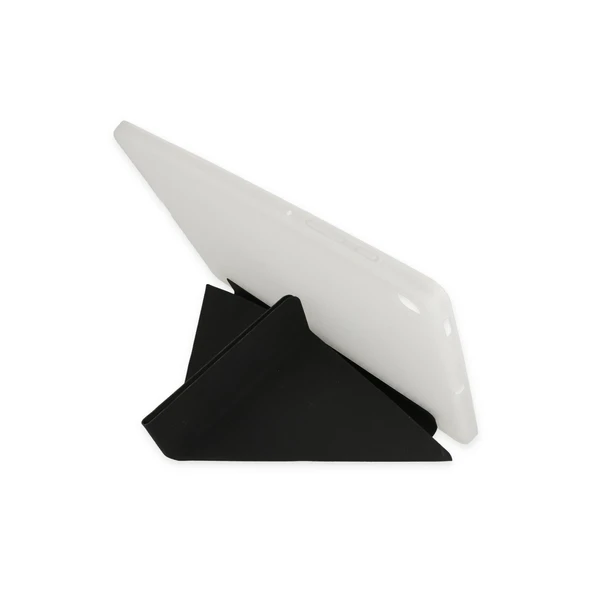 İpad Pro 12.9 (2021) Kılıf Kalemlikli Mars Tablet Kılıfı - Siyah - Resim 2