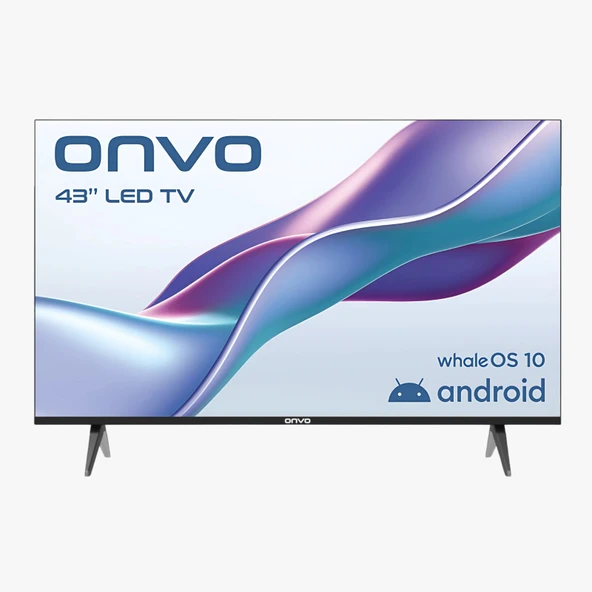 Onvo 43VL80F3FA 43'' 109 Ekran Uydu Alıcılı Full HD WhaleOS LED TV ürün görseli 1