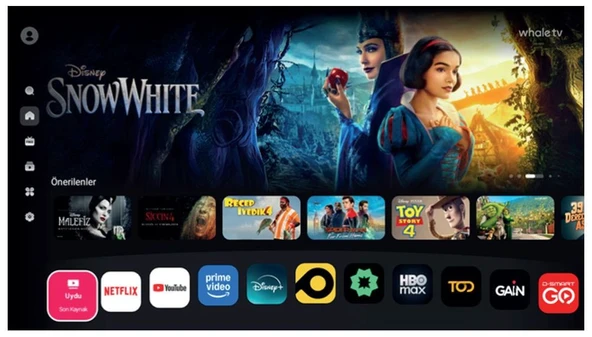 ONVO 40VQ80F2FA 40inc 102 cm FHD WhaleOS Android Smart QLED TV - Resim 2