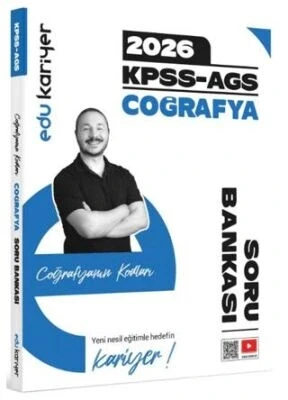 2026 Kpss-Ags Coğrafya Soru Bankası Edu Kariyer ürün görseli 1