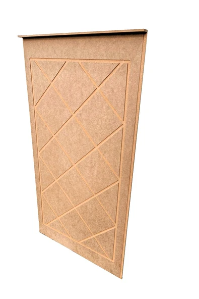 HMC DECOR Mdf Cnc Işlemeli Dekoratif Boyanabilir Duvar Paneli (102X54CM) (6MM) Kare ürün görseli 1