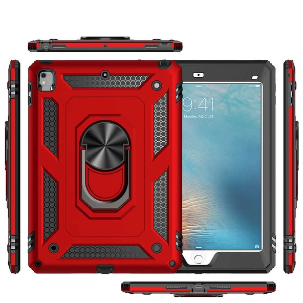 Apple iPad 9.7 2017 Kılıf Zore Tablet Vega Silikon Kılıf - 11