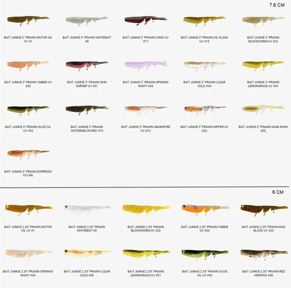 PTTAVM: Daiwa Bait Junkie Prawn Soft Bait Silikon Karides Yem Oil