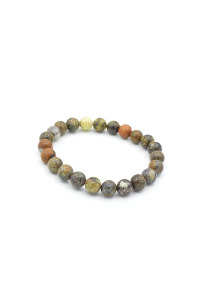 Murty99 Hakiki Doğal Yeşil Opal Taşı Bileklik 8 Mm ürün görseli 1