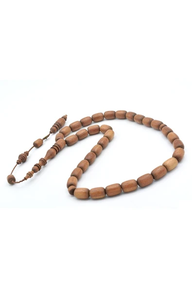 Murty99 Usta İşi İmzalı Sistemli Kapsül Kesim Fernanbuk Ağacı Tesbih Pernambuco Wood - Resim 4