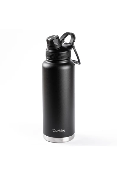 Tantitoni 020-01-SİYAH 2 KAPAKLI ÇİFT KATMANLI TERMOS 1L ürün görseli 1