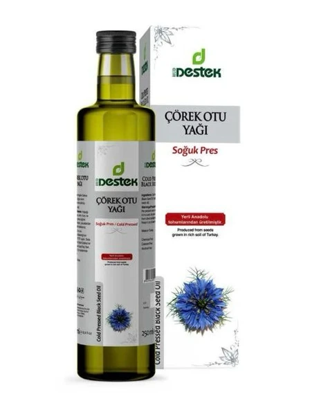 Destek Çörekotu Yağı 250 Ml ürün görseli 1