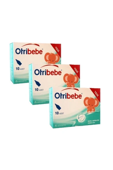 Otribebe Nazal Burun Aspiratörü Yedek Uç 10'Lu X 3 Kutu (SKT:03/2027) ürün görseli 1