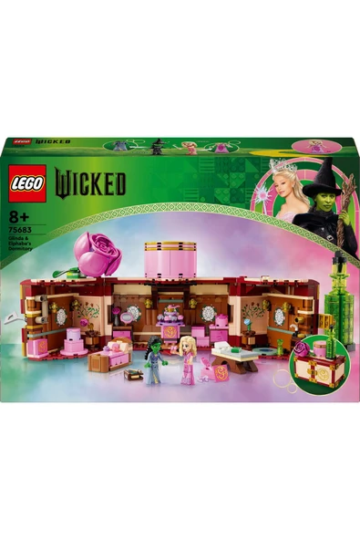 LEGO Wicked Glinda ve Elphaba’nın Yurdu Koleksiyonluk Oyuncak Modeli 75683 - Resim 10