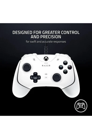 Razer Wolverine V2 RZ06-03560200-R3M1 Beyaz Kablolu Oyun Kolu Teşhir - Resim 2