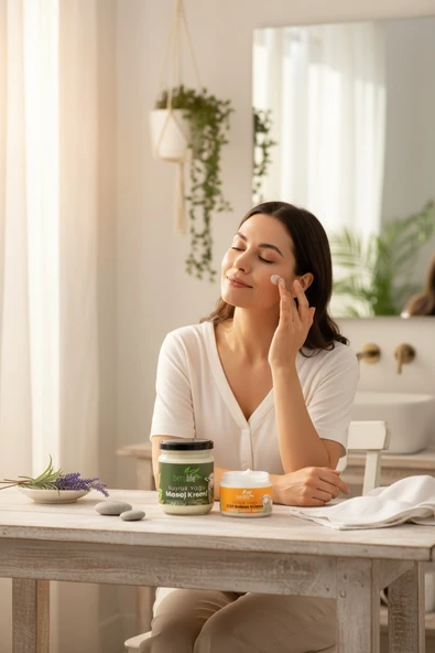 KUYRUK YAĞLI CİLT BAKIM KREMİ 50 ML + KUYRUK YAĞLI MASAJ KREMİ 210 ML - Resim 4