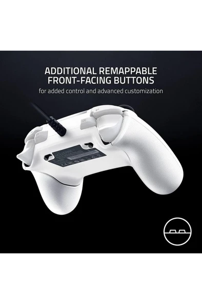 Razer Wolverine V2 RZ06-03560200-R3M1 Beyaz Kablolu Oyun Kolu Teşhir - Resim 3