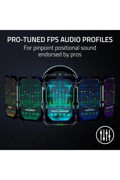 Razer Blackshark V2 Pro RZ04-03220300-R3M1 Beyaz Kablosuz Kulak Üstü Oyuncu Kulaklığı Teşhir - Resim 6