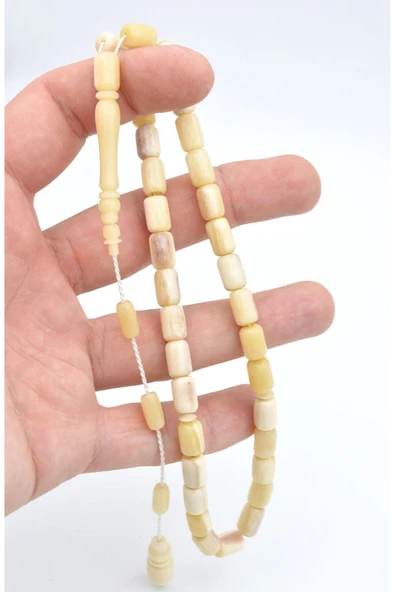 Murty99 Sistemli Kapsül Model Günlük Boy Balina Kemiği Tesbih - Resim 5