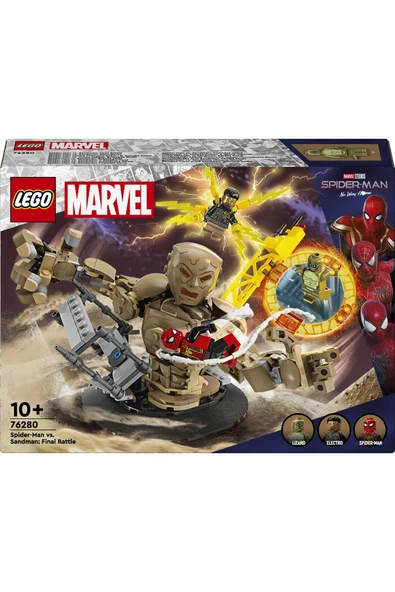 LEGO ® Marvel Örümcek Adam Kum Adam’a Karşı: Son Savaş Seti 76280 (347 Parça) - Resim 8