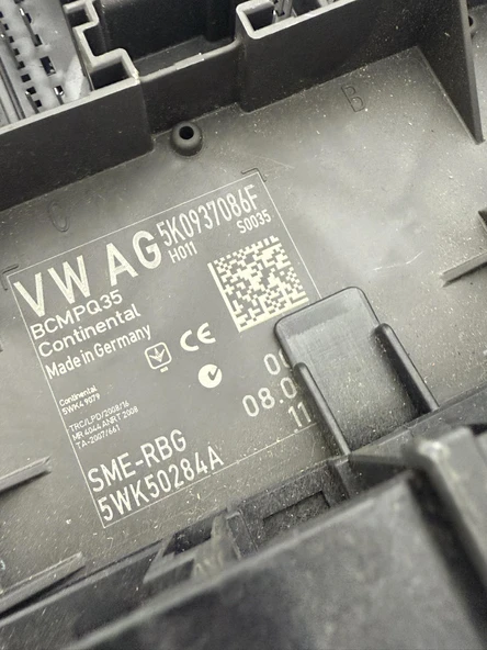VW 5K0937086F BCM Konfor Beyni (Çıkma Parça) - Resim 5