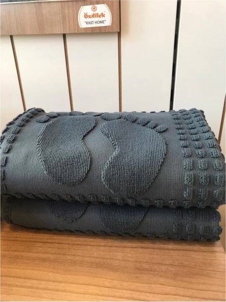 Özdilek Winter Antrasit Renk Paspas Ayak Havlusu 50x70 ürün görseli 1