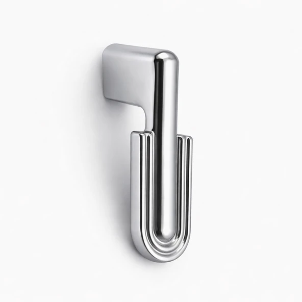 Yıldız Krom Gümüş Metal Kulp Tek Vidalı Düğme Mobilya Dolap Çekmece Dolap Düğme Kulp Kulbu Kulpları ürün görseli 1