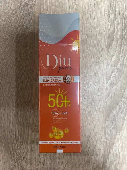Diu Paris Güneş Kremi 75 Ml ürün görseli 1