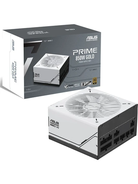 Asus Prıme AP-850G 80+ Gold 850W Pcıe 5.0 ve Atx 3.0 Uyumlu 8 Yıl Garantili Modüler Güç Kaynağı ürün görseli 1