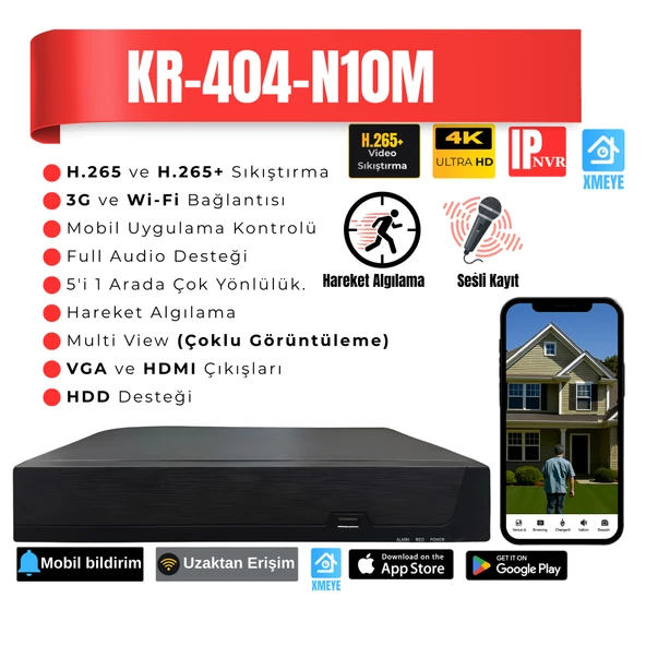 5'li 5MP IP Güvenlik Kamera Seti-Gece Renkli Görüntü-Su Geçirmez Dış Mekan-Sesli Kayıt -Ultra HD - Resim 2