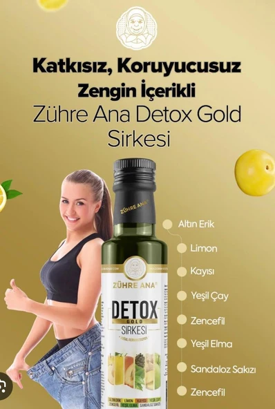 Zühre Ana Detox Sirkesi 250 Ml ürün görseli 1